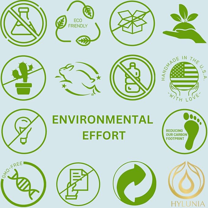 Hylunia Skincare Gentle Cleansing Lotion 5.1 oz with Hyaluronic Acid & Olive Oil Squalene – Hydrating, Non-Drying, pH Balanced Facial Cleanser for Sensitive & Mature Skin, Makeup Remover