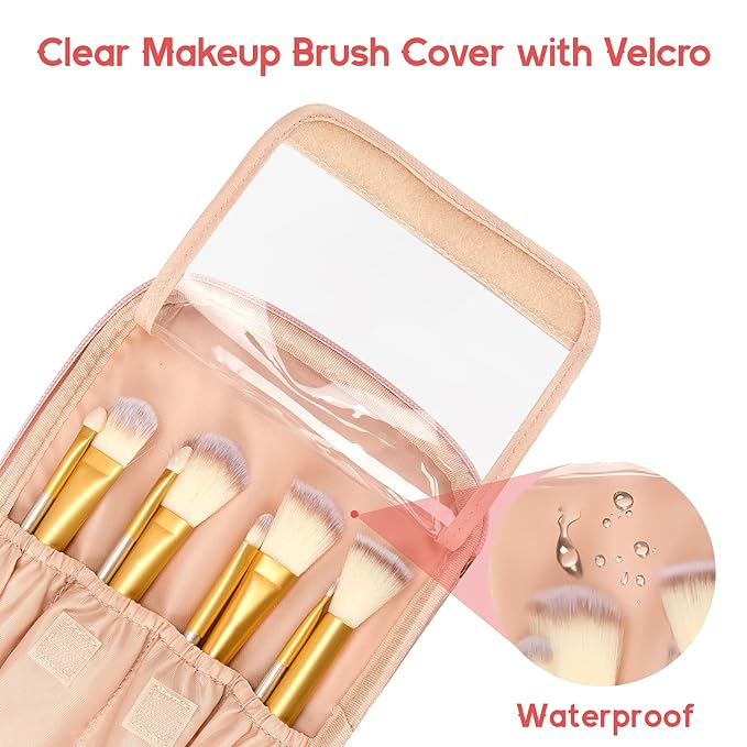 Ocheal pink makeup bag,travel makeup