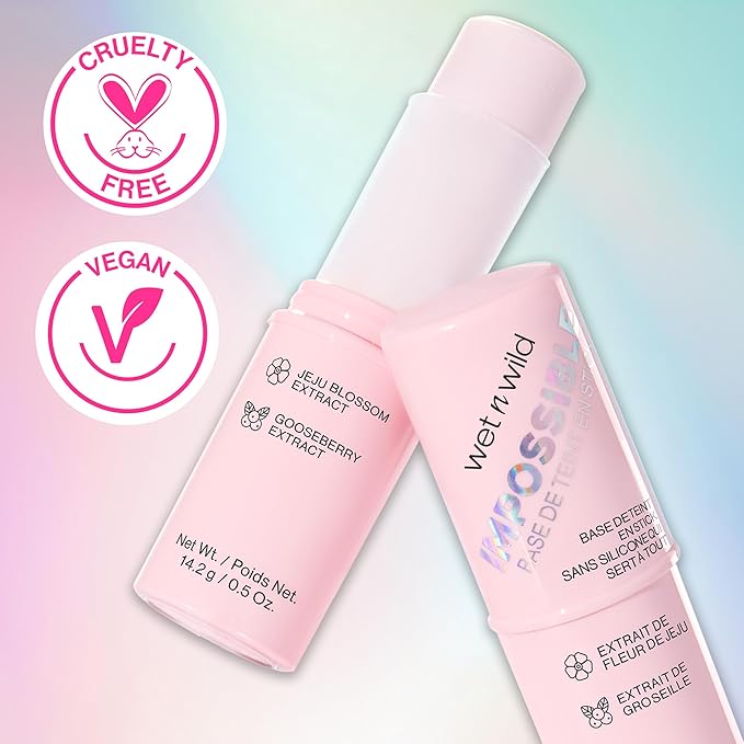 wet n wild Impossible Primer Stick, Enriched with & Cruelty-Free