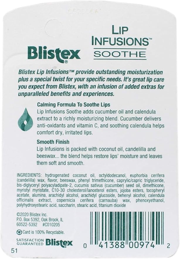 Blistex Lip Infusions Soothe Lip Moisturizer