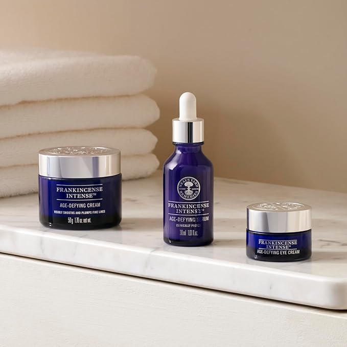 Neal's Yard Frankincense Intense Age Defying Cream with Carnauba Wax, Smoothes & Plumps Fine Lines & Wrinkles, Cruelty-Free, 50g