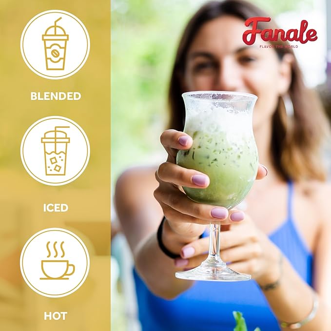 Fanale Premium Avocado Bubble Tea Flavoring Powder | Perfect for Baking, Smoothies, Desserts and Drinks | Instant Flavoring Powder for Boba Milk Tea - 2.2 Pounds (Pack of 20).