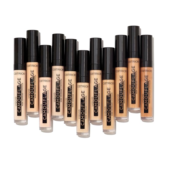 Catrice | Liquid Camouflage High Coverage Concealer | Ultra Long Lasting Concealer | Oil & Paraben Free | Cruelty Free (400 | Peach)