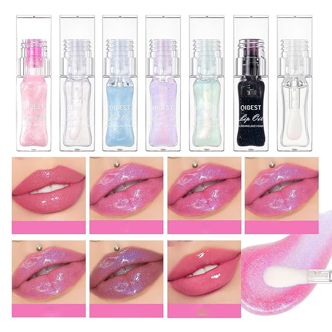 Color Changing Lip Glow Oil Set - 2PCS Changing