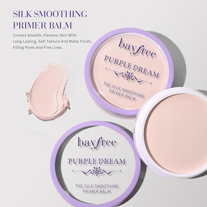 Silk Smoothing Primer Balm, Poreless Primer for Smooth Fine Lines, 0.35 oz