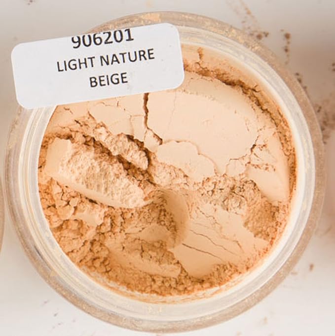 Mineral Powder Foundation, Light Nature Beige, 6 Gram