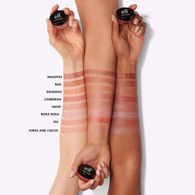 e.l.f. Putty Blush, Creamy & High-Pigment Formula For Cruelty-Free, Caribbean