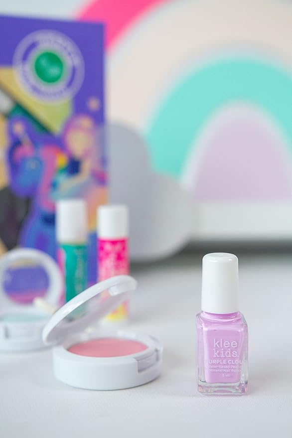 Luna Star Naturals Klee Kids Deluxe Play Makeup Kit. Gentle and Non-Toxic. Made in USA. (Unicorn Cloud Fairy)