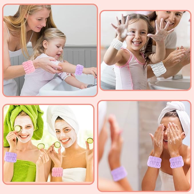 Women's wrist towels for washing