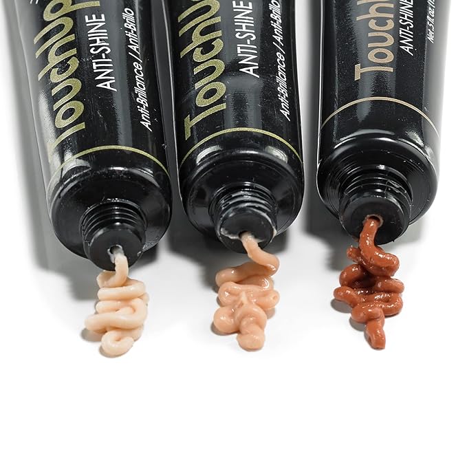 Mehron Makeup TouchUp Anti-Shine Gel | Matte Primer Face Makeup | Finishing and Primer Gel (Dark Tint)