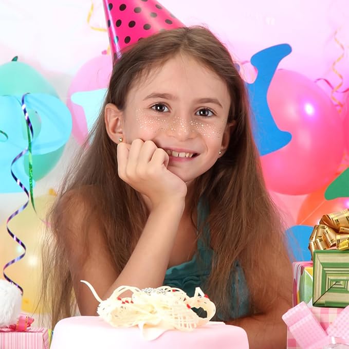 24PCS Glod and Sliver Glitter Freckles Face Tattoo, Gold Freckles Temporary Face Tattoos, Body Face Glitter for Women Girls, Waterproof Long-Lasting Party, Festival, Concert Makeup Accessories