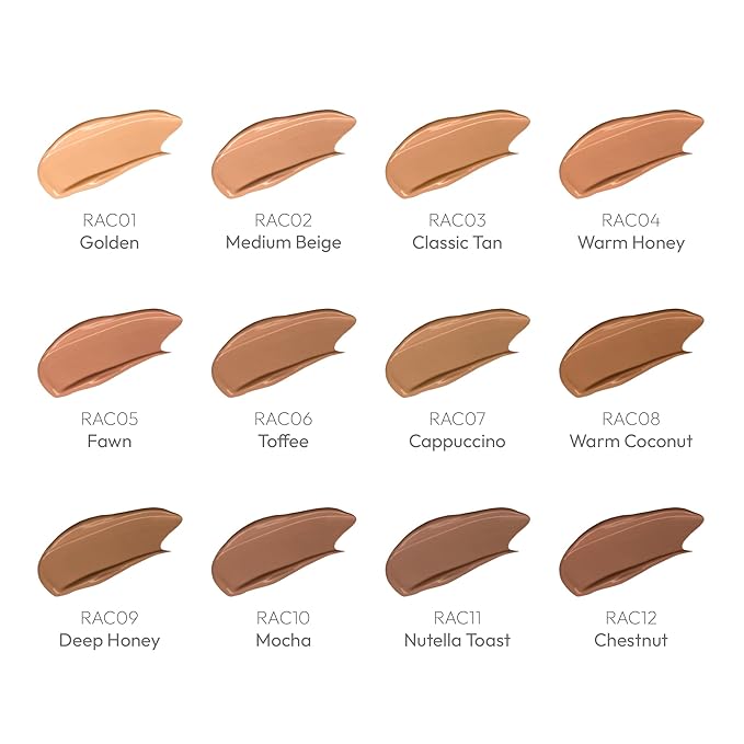 Ruby Kisses All Day Concealer Lightweight Full Coverage Multi-Use Concealer 0.13 Fl Oz (4-2 Nutella Toast (11))