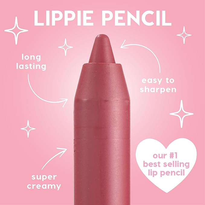ColourPop Lippie Lip Pencil - High-Pigment, Long-Lasting & Sharpenable Lip Liner with High-Impact Color - Vegan, Cream Formula with Precise Application - Ctrl (0.04 oz)