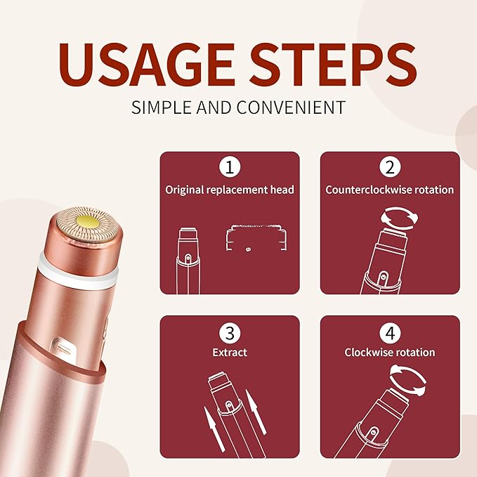 for Flawless Replacement Heads Gen 3 - Finishing Touch Flawless Facial Hair Remover Replacement Blades for Women, Shaver & Razor (2 pack Generation 3)