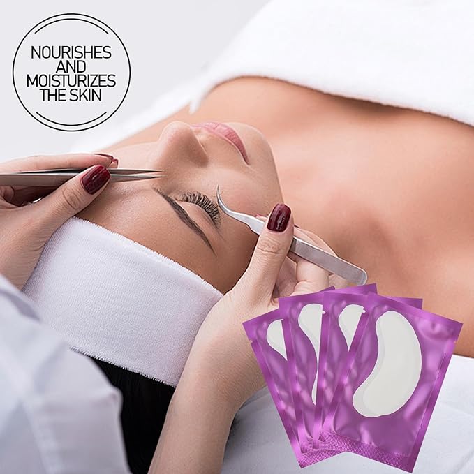 50pairs eyelash extension gel patches