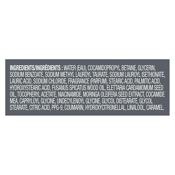 DOVE MEN + CARE Body Wash Sandalwood + Cardamom Oil to Rebuild Skin in the Shower with Plant-Based Cleansers and Moisturizers 26 oz