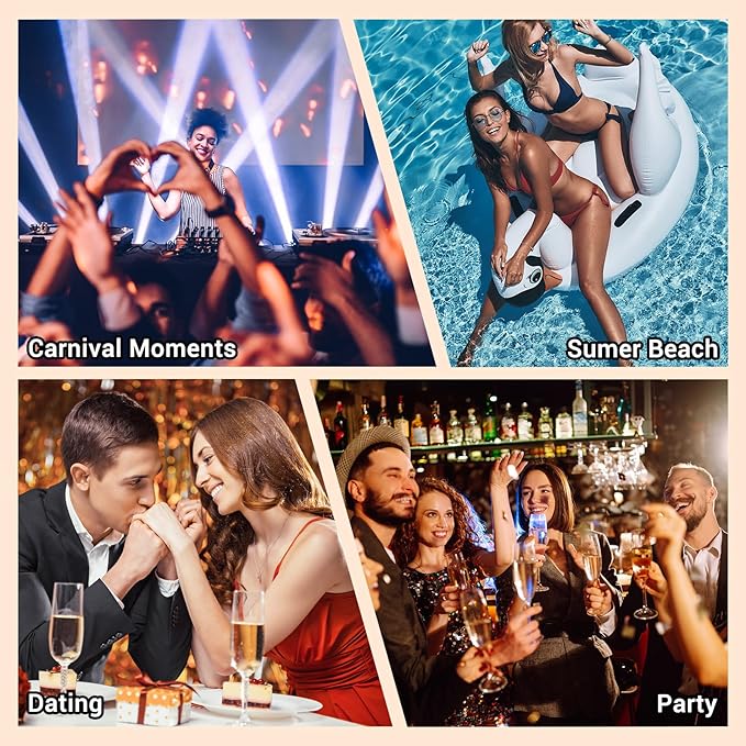 Face Liquid Highlighter Shimmer Body Spray for Hair (G, Standard)