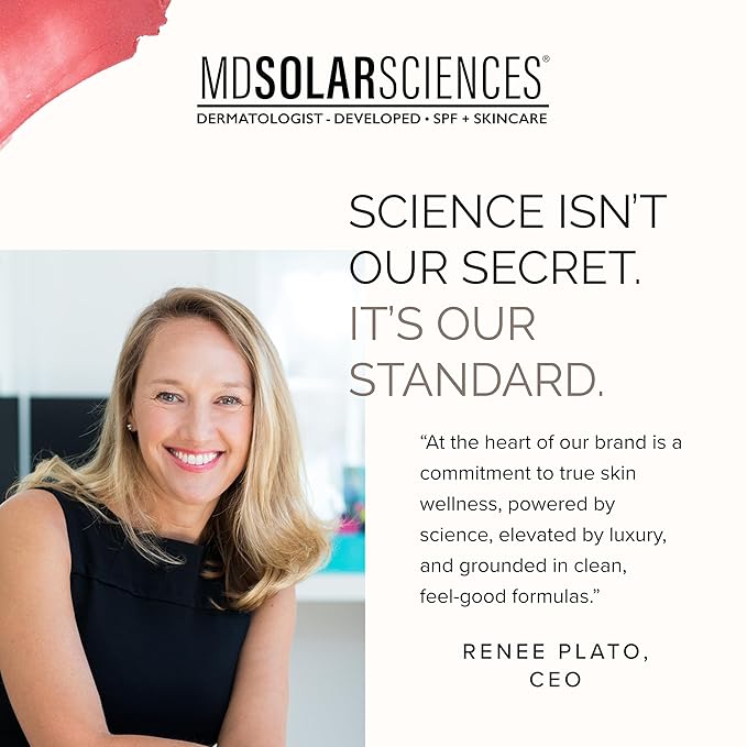 MDSolarSciences Mineral Crème Sunscreen SPF 50 | Water-Resistant, Broad Spectrum UV Protection | Zinc Oxide Formula with Antioxidants | No White Cast, Sheer Matte Finish for All Skin Types (3.4 Fl Oz)