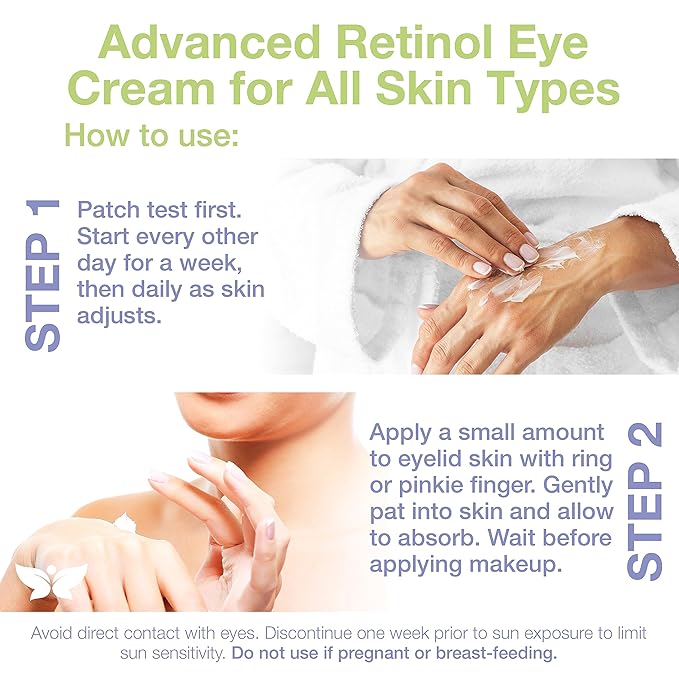 YOUN Beauty Retinol Eye Cream by Holistic Plastic Surgeon Dr. Anthony Youn – Paraben-Free Night Eye Cream with 1% Retinol and Hyaluronic Acid – Under Eye Cream for Hydration and Skin Firming, 1 Fl Oz