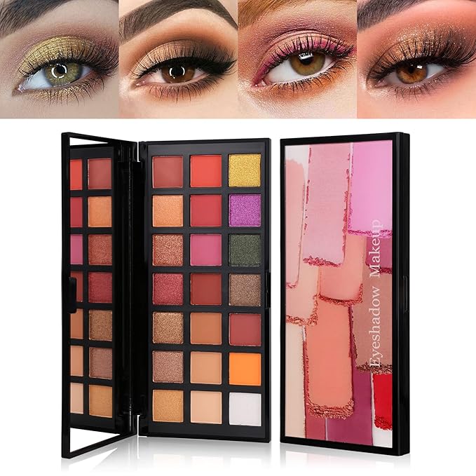 Matte Eyeshadow Palette, Nude Eyeshadow Palette Makeup Set,