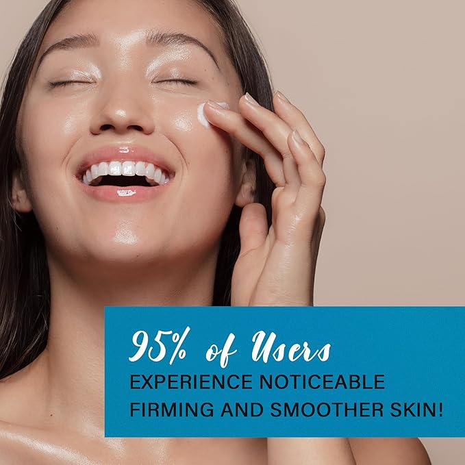 Skin Tighten And Lift Neck Cream: Face Lift Cream 6-in-1 Anti-Aging Moisturizer for Anti Wrinkle - Hydrating Neck Firming Cream with Retinol, Collagen, Peptide, Hyaluronic Acid for Neck & Décolleté