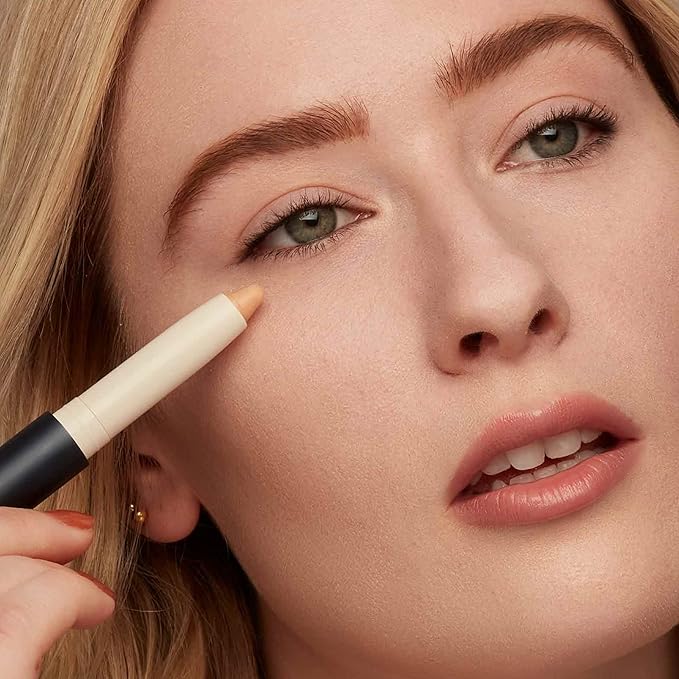 Trestique Concealer Crayon, Refillable Makeup Concealer With Built-In Blending Sponge, Sustainable Under Eye Concealer, Clean Beauty Concealer Makeup