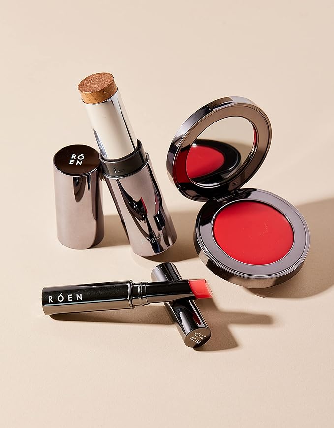 RÓEN - Cheeky Cream Blush | Vegan, Cruelty-Free, (Sunlit Coral)