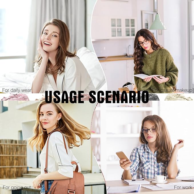 6 Colors Eyeshadow Stick Set, Eye Brightener Stick Shimmer Smooth Cream Eyeliner Pencil Long Lasting Waterproof Glitter Highlighter Eye Shadow Makeup