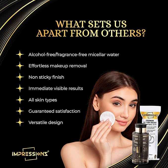 Impressionz micellar water effortless quick