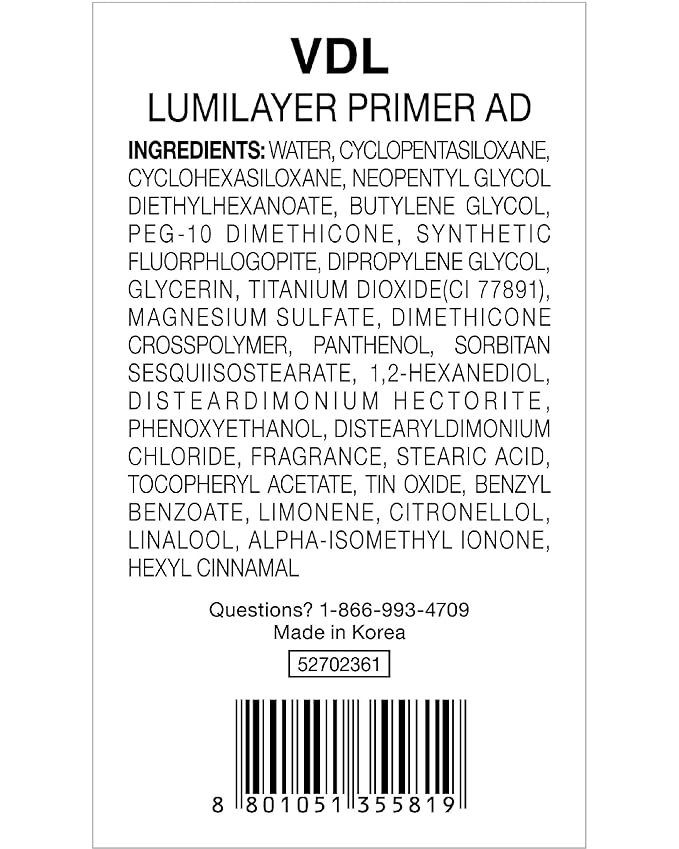 VDL Lumilayer Primer (Glowy Finish, 1.01fl oz) - 1.01fl oz