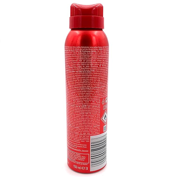 Old Spice Original Deodorant Body Spray, 5.07 Ounce (Pack of 2)