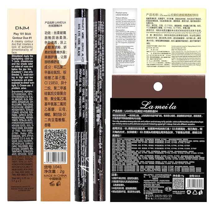 Makeup Set Full Kit for Girls Teens Women, Makeup Present Set, Includes Eyeshadow, Foundation, counter stick, Powder, Eyebrow Pencil, Eyeliner, Brushes, Lip Gloss, Sponge, Cosmetic Bag