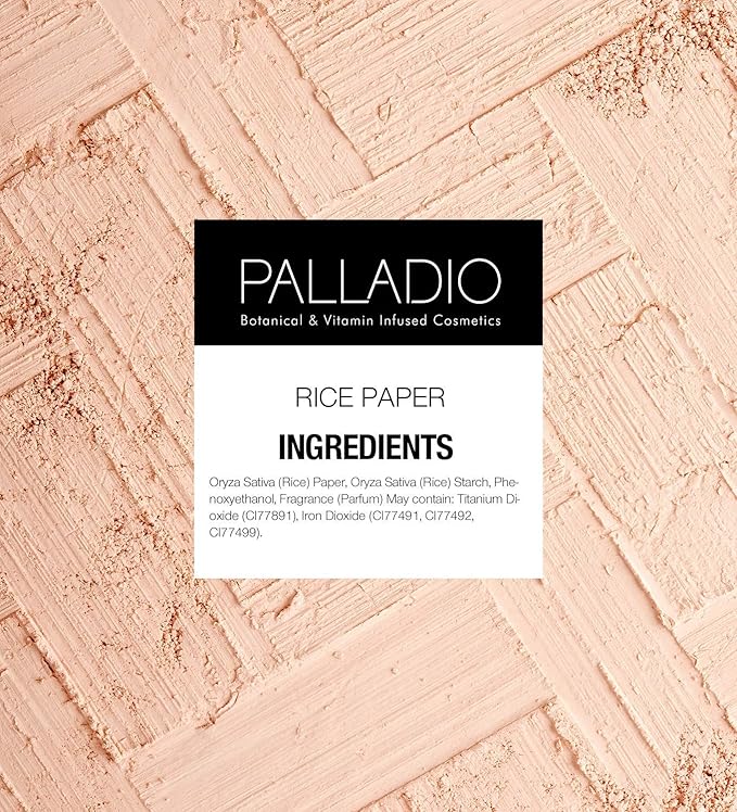 Palladio Face Blotting Tissue Sheets Made from Natural