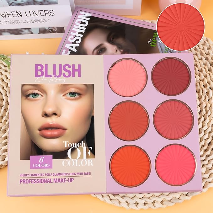 4-Layer Multi - Functional Beauty Book Kit- Style Makeup Palette Ingeniously Combines Eyeshadows, Blushes, Highlighters, Contour Powders In One,Best Choice for A Gift for Women (U201B)