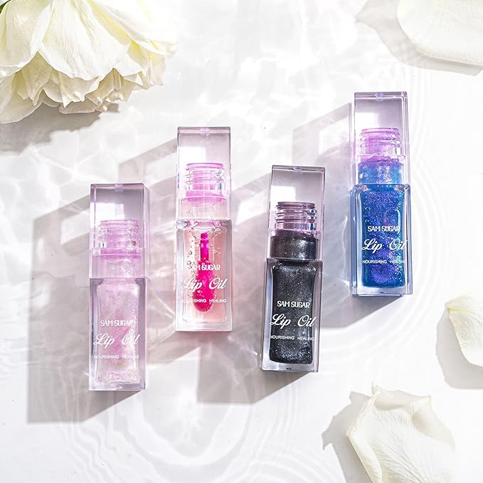 Bossup Color Changing Lip Oil,Magic Color Changing Lip