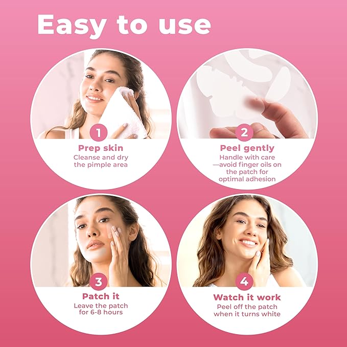 Full Face Pimple Patches (5 Sets), Reduce Pimples On Whole Face, Hydrocolloid Acne Mask, Pimple Patches, Large Acne Patches, Full Hydrocolloid Mask