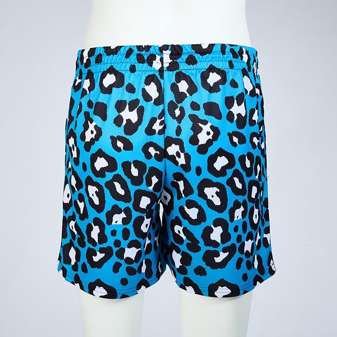 Fashion Funny Animal Printing Swim Trunks 5 inch Inseam Quick Dry Active Board Shorts for Men