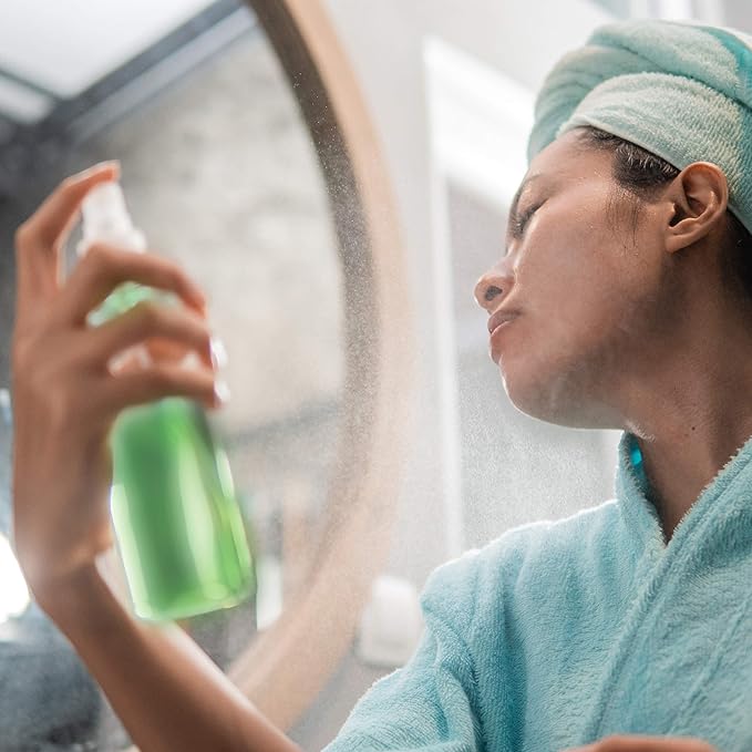 BioMiracle Aloe Vera Soothing Mist Soothing Gel with 9 Natural Plant Extracts, Deep Hydration Pump Bottle - 3 Pack