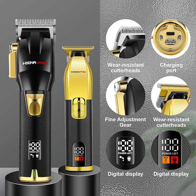 Professional Hair Clippers Set for