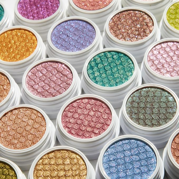 ColourPop Super Shock Shadow - High-Pigment, Crème-Powder Eye Makeup - Single Glitter Eyeshadow with Zero Fallout and Unique Bouncy Texture - Soft Golden Ivory Eyeshadow - Ladybird (0.07 oz)