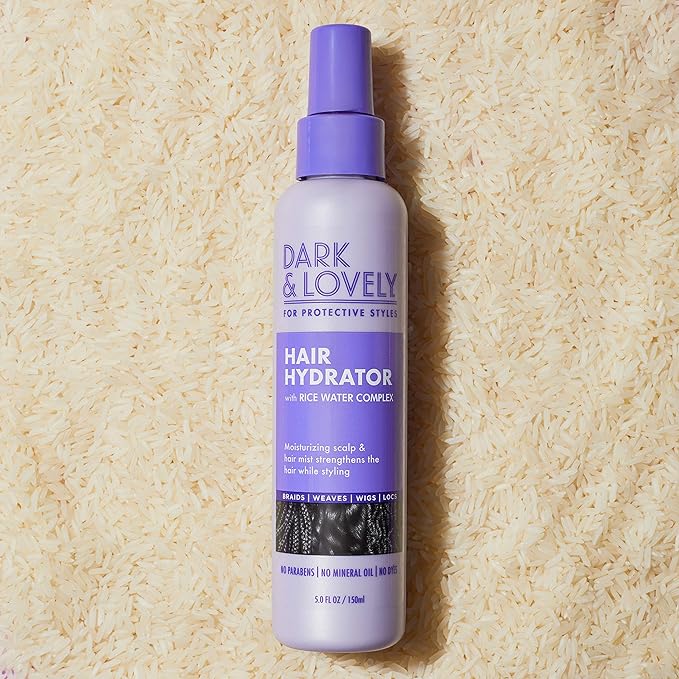 Dark and Lovely For Protective Styles Hair Hydrator with rice water complex 5.0 fl oz