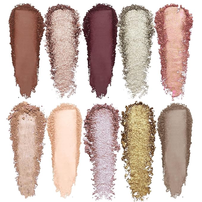 UCANBE All in One Baked Makeup Palette – Eyeshadow, Blush & Bronzer Face Kit, Neutral Pigmented Colors, Travel Size Compact, Full Face Makeup Gift Set for Women