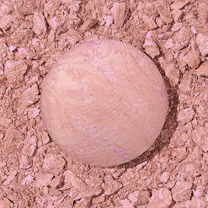 LAURA GELLER NEW YORK Baked Blush-n-Brighten Baked to Go - Ethereal Rose - Travel Size Blush