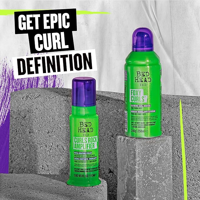 TIGI Bed Head Curls Rock Amplifier Curly Hair Cream For Defined Curls