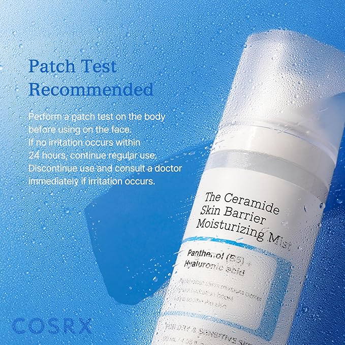 COSRX Barrier Cream Face Mist - Milky Toner with Ceramide & Hyaluronic Acid, Hydrating and Soothing Facial Spray for All Skin Types, 4.06 fl.oz, Korean Skin Care