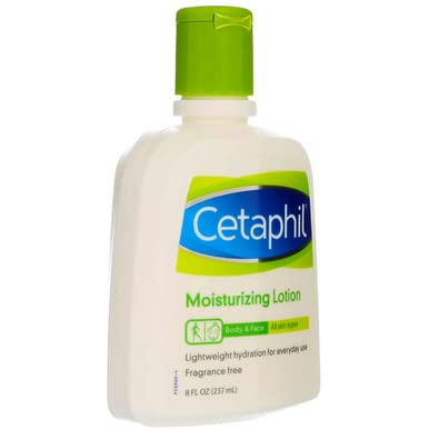 Cetaphil Moisturizing Lotion, 8 Fl oz (Pack of 3), Hydrating Moisturizer For All Skin Types, Instant Hydration lasting up to 24 Hours, Non-Greasy, Lotion for Even the Most Sensitive Skin