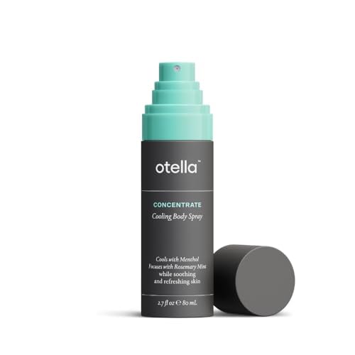 Cooling Body Spray with Menthol and Aromatherapy Rosemary Mint Scent to help you Concentrate, 2.7 oz. | Anytime Immediate Heat Relief | TSA Approved | Gluten Free | Vegan | Paraben Free