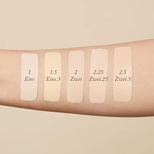Monika Blunder Beauty - Blunder Cover Foundation, Concealer - Shade: 1.5 - Eins.5 - Very Fair, Yellow Undertones - Clean Beauty, All-In-One, Cruelty-Free, Vegan - 0.62 oz