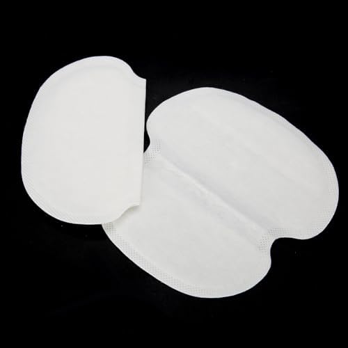 for Under Breasts, Disposable Underarm Sweat Absorbent Pads Unisex Cotton Armpit Sweat Guard (10PCS)
