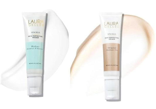 LAURA GELLER NEW YORK Spackle Duo: Spackle Super-Size Skin Perfecting Makeup Primer - Hydrate + Champagne Glow